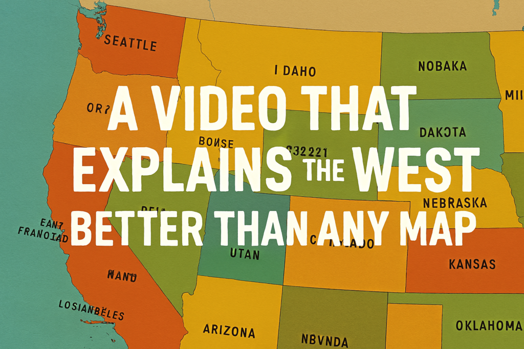 A Video That Explains the West Better Than Any Map